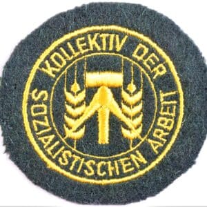 Ärmelabzeichen Forst Kollektiv der sozialistischen Arbeit